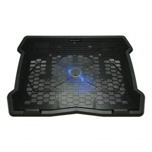 Soporte Refrigerador Notebook Conceptronic Aluminio 15.6 Ergonómico Black
