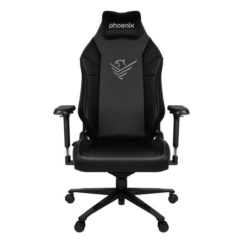 Silla Gaming Phoenix Cuero Monarch Talla XL Black