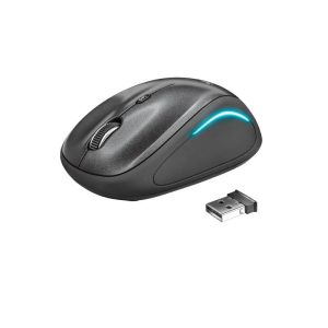 Ratón Trust Yvi FX Wireless Black