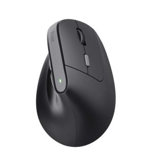Ratón Trust Bayo Ii Ergonómico Eco 2400 DPI Wireless Recargable Black