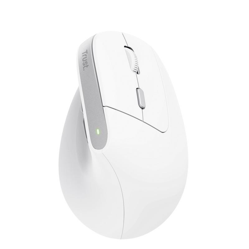 Ratón Trust Bayo Ii Ergonómico Eco 2400 DPI Wireless Recargable White Ratón Trust Bayo Ii Ergonómico Eco 2400 DPI Wireless Recargable White
