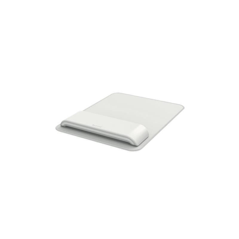 Alfombrilla + Reposamuñeca Teclado Leitz Ergonómico Light Grey