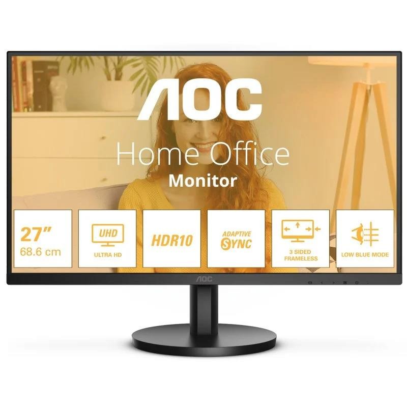 Monitor AOC 27 4K UHD Multimedia HDMI DP Black