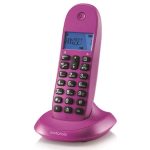 Teléfono Motorola C1001 Lb+ Dect Wireless Violeta