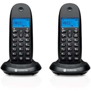 Teléfono Motorola C1002 Cb+ Dect Wireless Black ( 2UD )