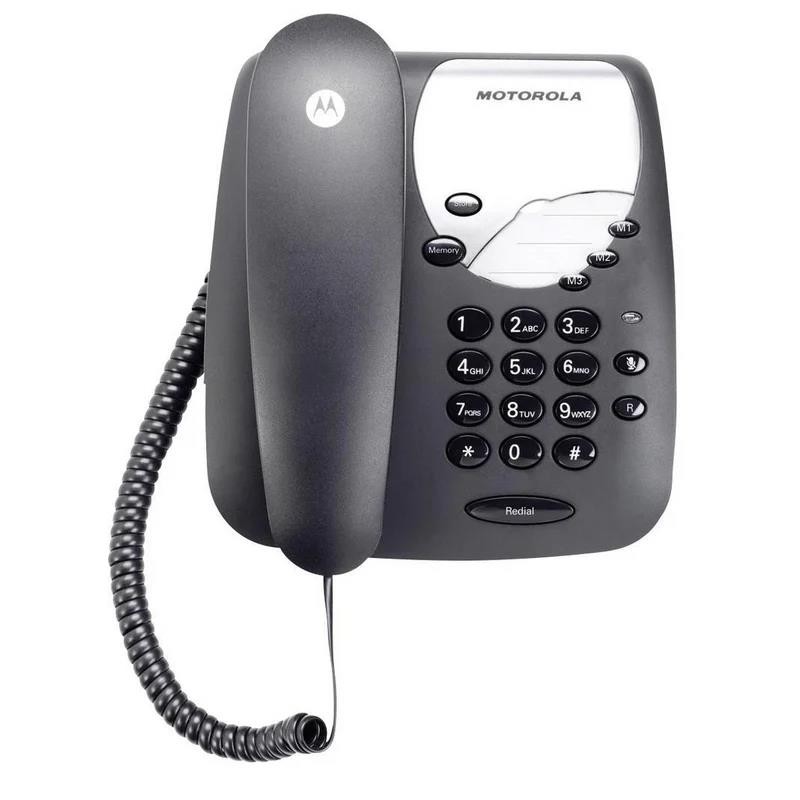 Teléfono Motorola CT1 Analogico Black Teléfono Motorola CT1 Analogico Black