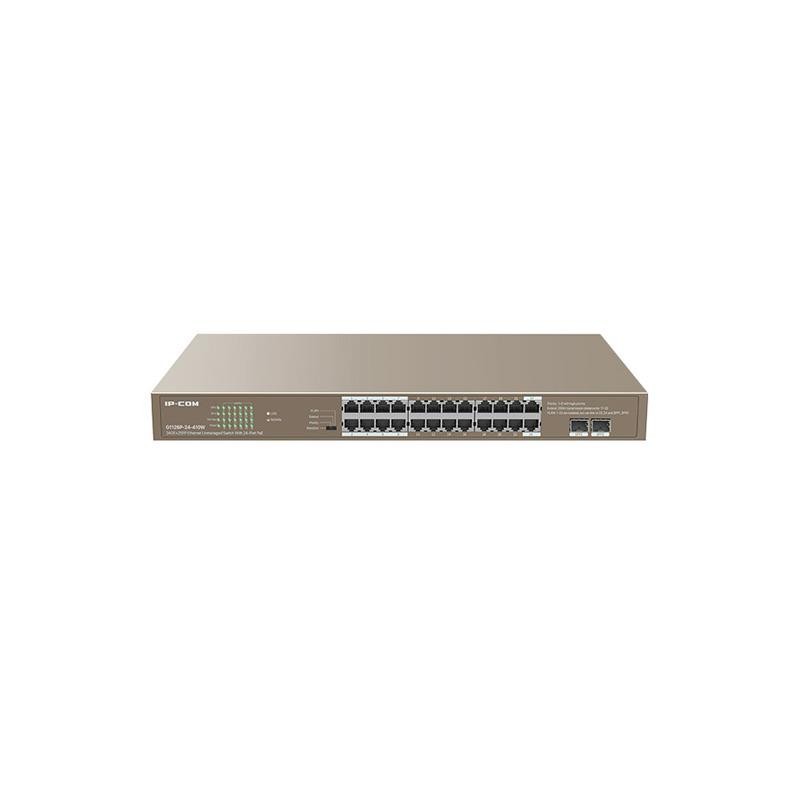 Switch Ip-com 24 Puertos Gigabit PoE 2 Sfp Rack Switch Ip-com 24 Puertos Gigabit PoE 2 Sfp Rack