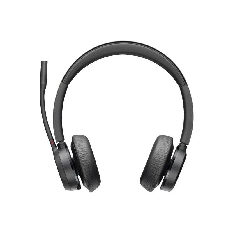 Auricular + Micrófono Poly Voyager 4320 Biaural USB-C + Dongle BT700