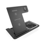 Base Cargador Aisens Smartphone/Apple Watch/Auriculares Wireless Black