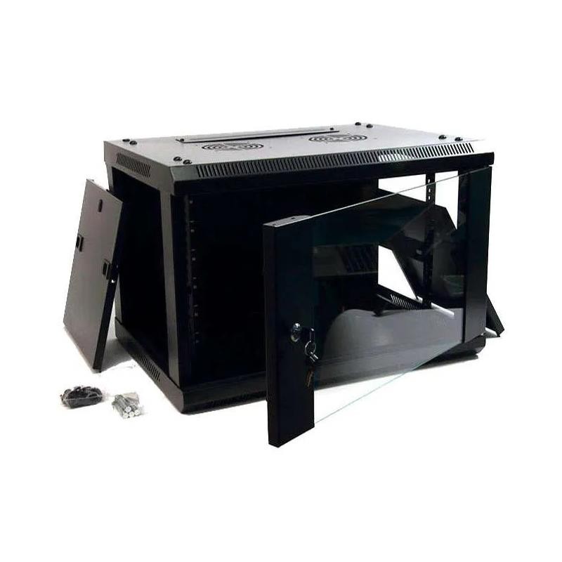 Armario Rack PowerGreen 9U 54X45 + 1 Bandeja