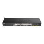 Switch D-Link Gigabit 28 Puertos DGS-1250-28XMP/e 24 PoE +4 10G Sfp+
