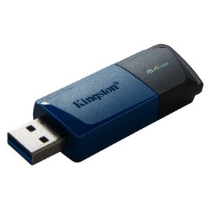 Pen Drive 64GB Kingston Exodia USB 3.2 Blue