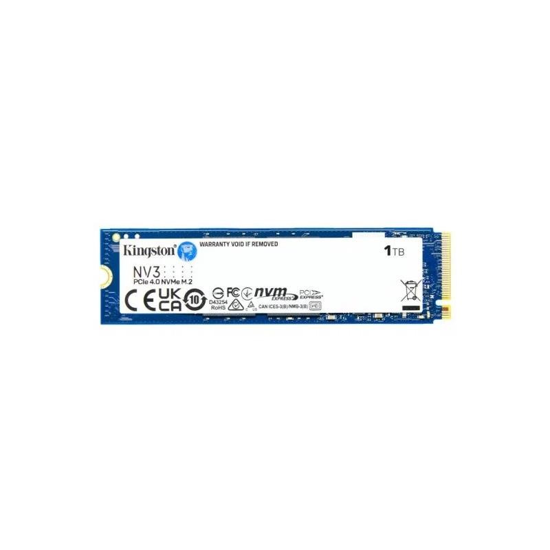Disco Duro SSD Kingston NV3 1TB M2 NVMe PCIe M.2 2280