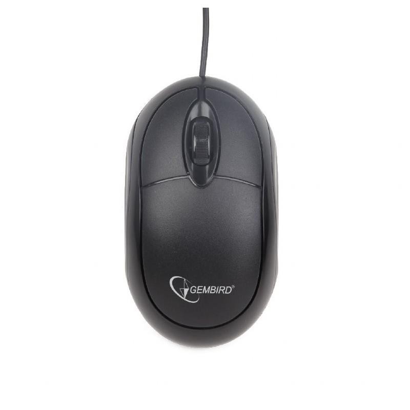 Ratón Gembird USB Óptico 1000 DPI Black Ratón Gembird USB Óptico 1000 DPI Black