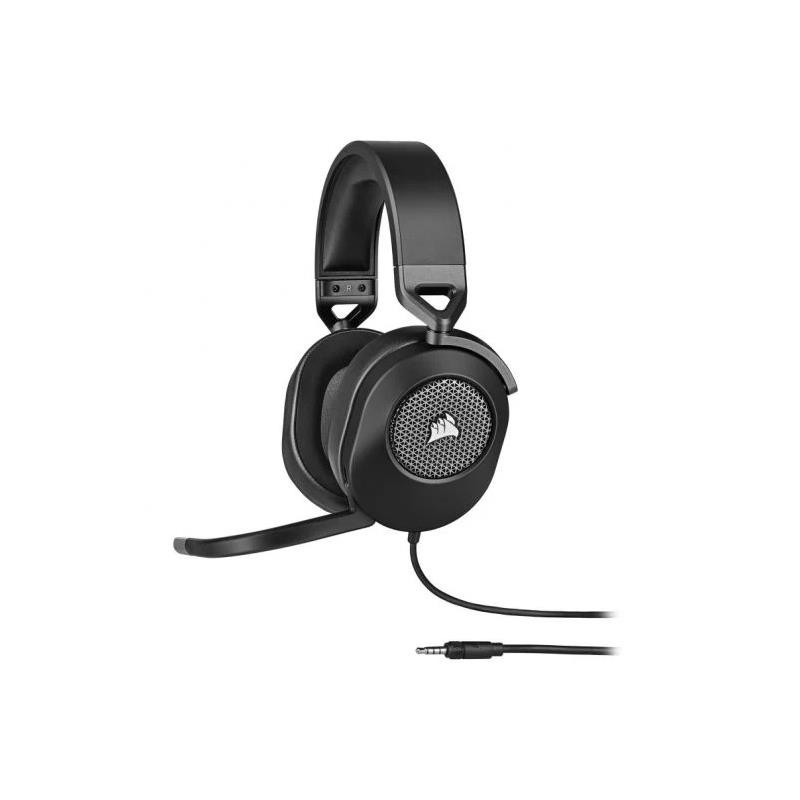 Auriculares + Micrófono Corsair HS65 USB Gaming Headset RGB 7.1 Black Auriculares + Micrófono Corsair HS65 USB Gaming Headset RGB 7.1 Black
