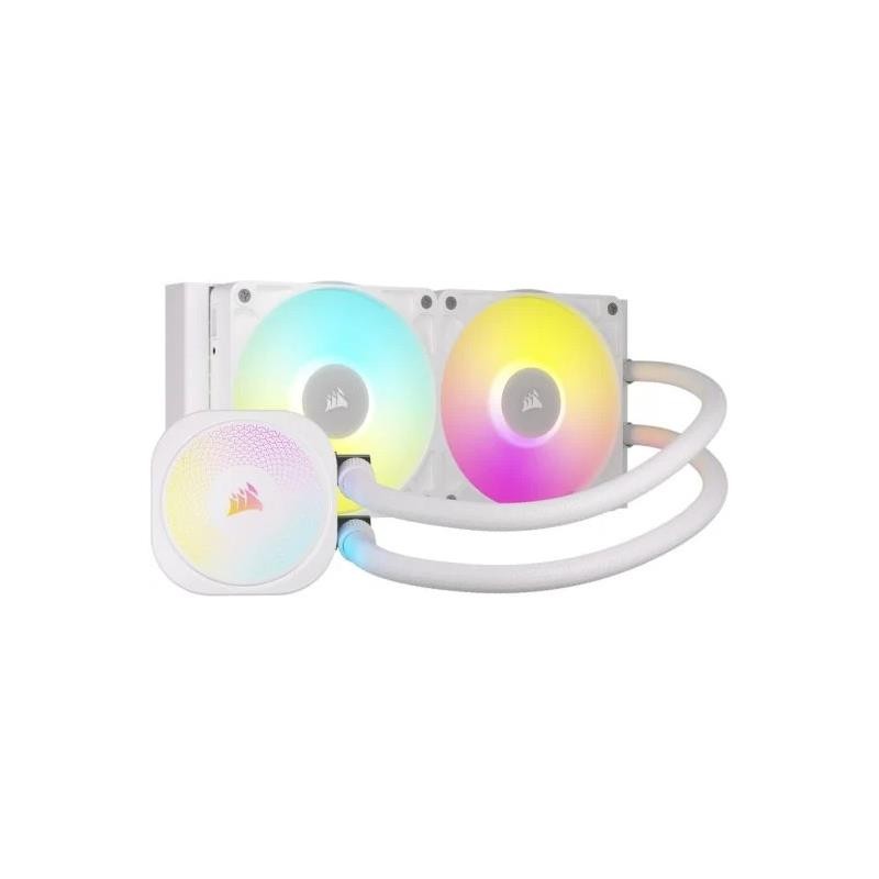 Refrigeración Liquida CPU Corsair Titan 240 RX 240MM RGB White
