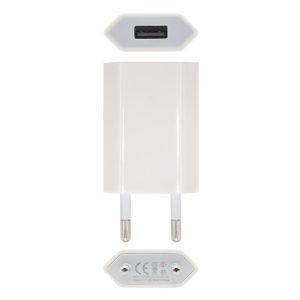 Cargador Smartphone Nanocable USB 5V-1A White