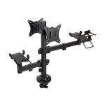 Soporte de Mesa TooQ Monitor + Impresora + Terminal 17-32 2 Brazos Black
