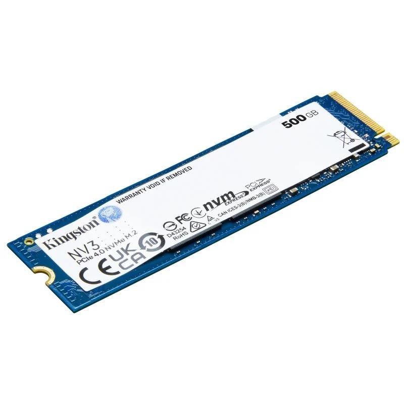 Disco Duro SSD Kingston NV3 500GB M2 NVMe PCIe M.2 2280