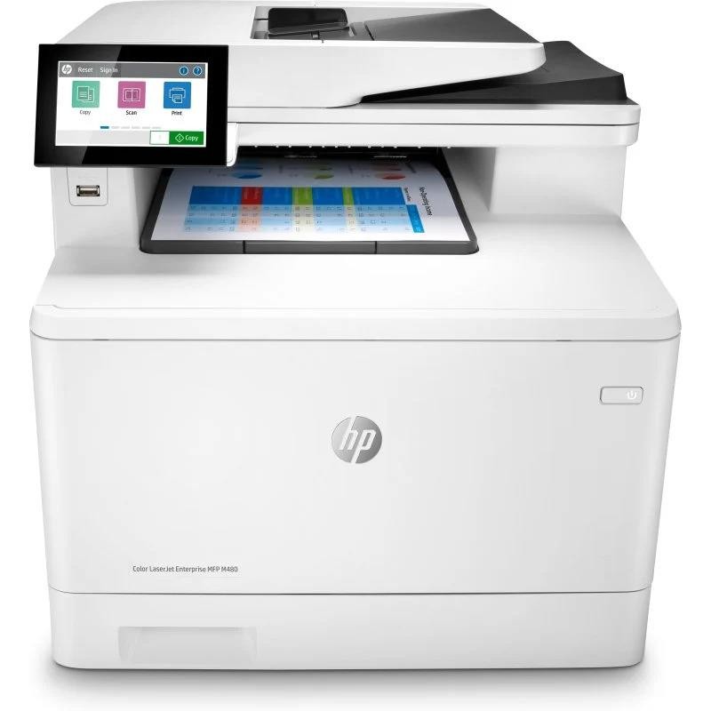 Impresora Mfp HP Láser Color Laserjet Enterprise M480F Duplex White Impresora Mfp HP Láser Color Laserjet Enterprise M480F Duplex White