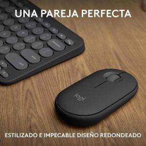 Teclado + Ratón Logitech Pebble 2 Wireless Black