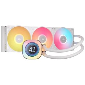Refrigeración Liquida CPU Corsair Icuelink Titan 360 RX 360MM RGB LCD White
