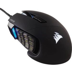 Ratón Gaming Corsair Scimitar Elite RGB USB 16K DPI Black