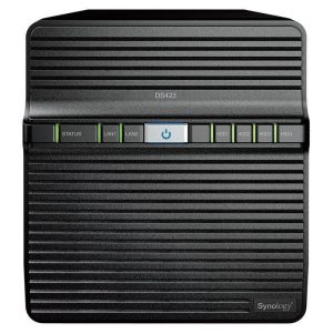 Unidad NAS Synology 4 HDD/SSD Disktation CPU 1.7GHZ 4 Nucleos