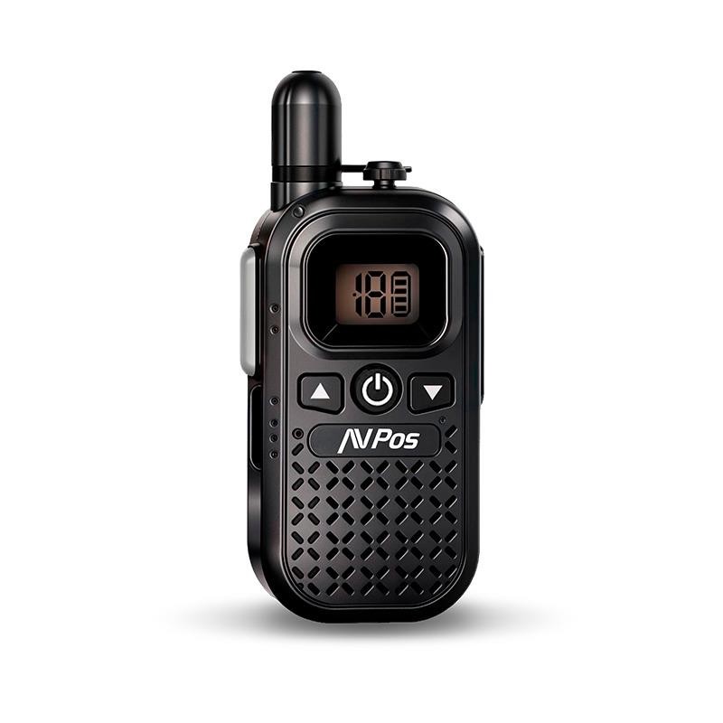 Walkie Talkie AVPOS Comm X25 + Cable USB C 1YR Garantia