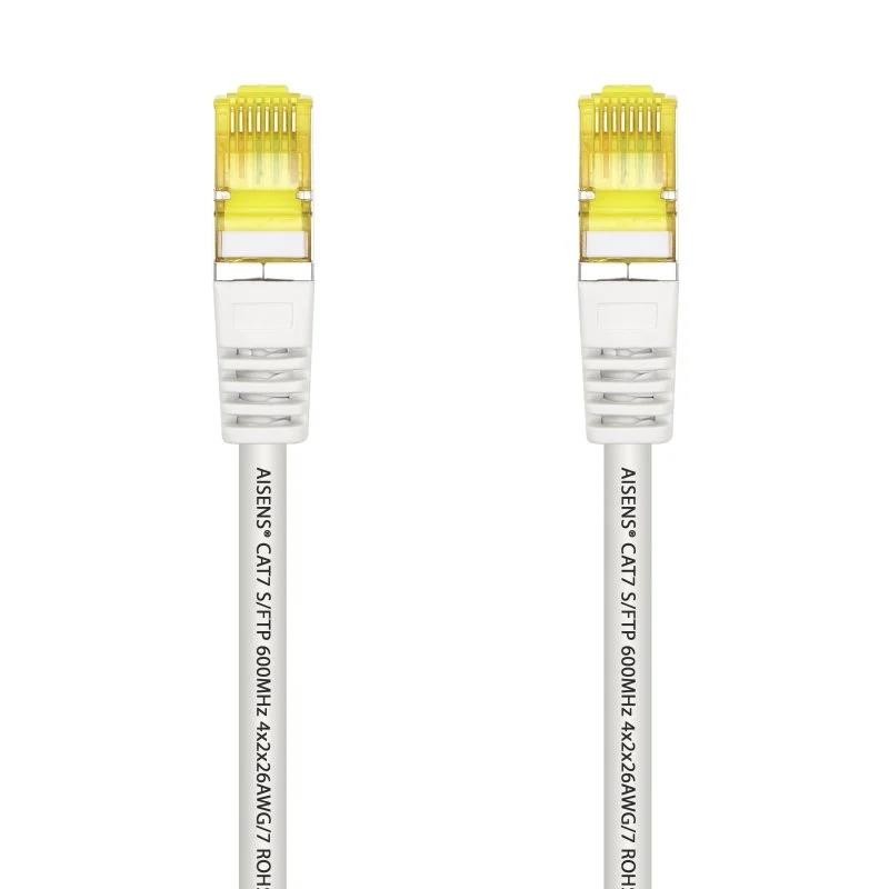 Cable de Red CAT.7 S/Ftp 1M Aisens White