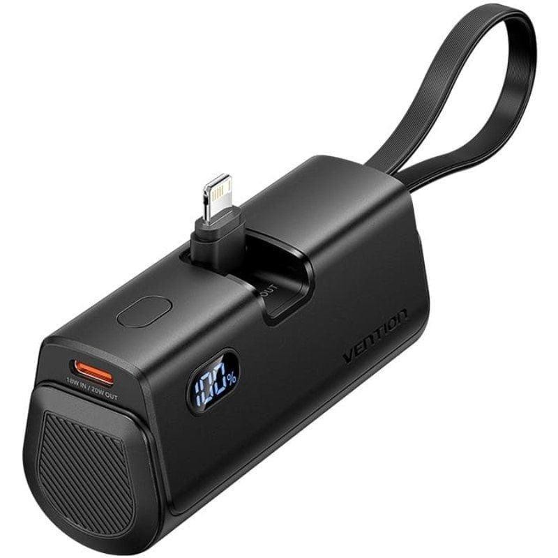 Powerbank Vention 4800MAH 2XUSB-C + Lightning Plegable 22.5W Blue Powerbank Vention 4800MAH 2XUSB-C + Lightning Plegable 22.5W Blue