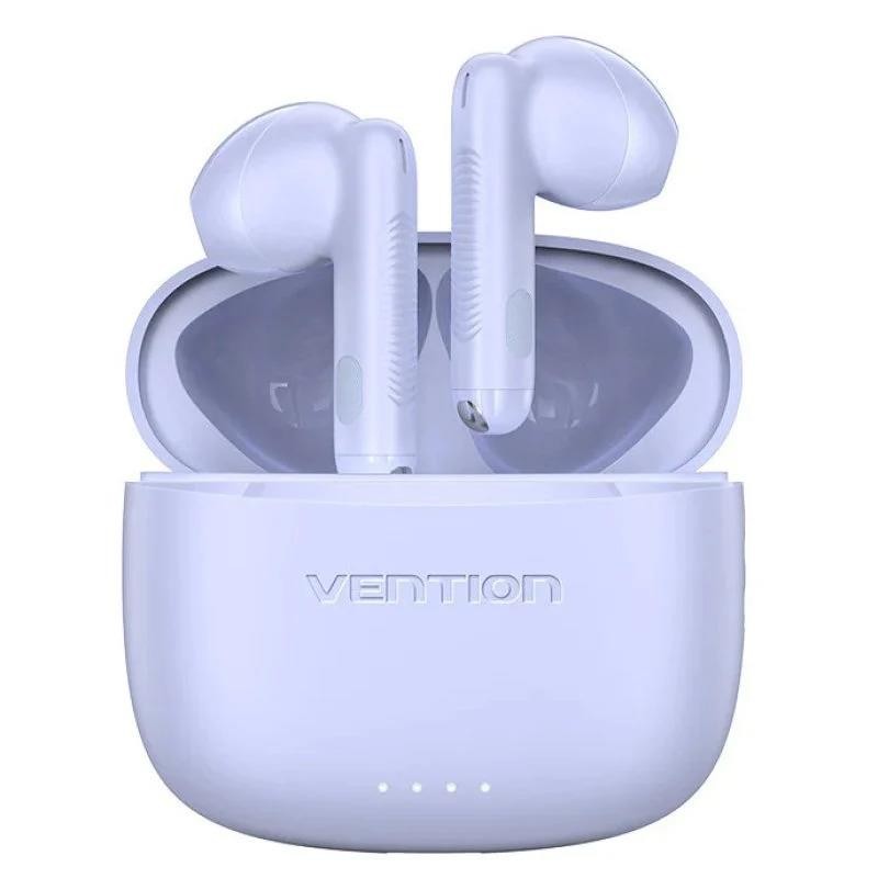 Auriculares Vention Elf Bluetooth 5.3 True Wireless 6 Horas Purple Auriculares Vention Elf Bluetooth 5.3 True Wireless 6 Horas Purple