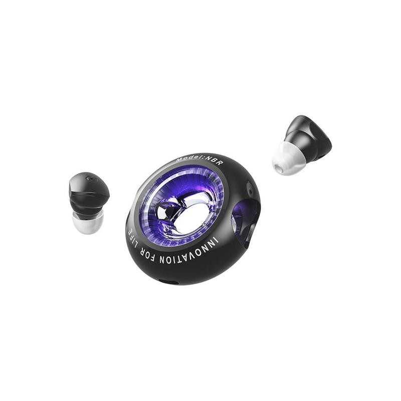 Auriculares Vention Tiny T17 Bluetooth 5.3 True Wireless 6 Horas Black