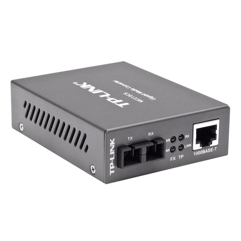 Conversor TP-Link RJ45 a Fibra Monomodo SC