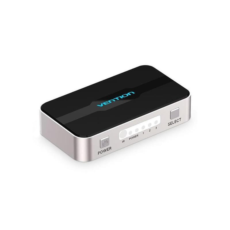 Duplicador Vention 4XHDMI Hembra - HDMI Macho Silver/Black Duplicador Vention 4XHDMI Hembra - HDMI Macho Silver/Black