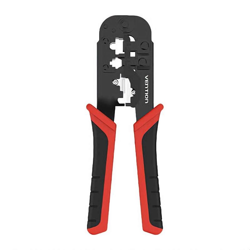 Crimpadora Vention Metalica RJ45 Red/Black Crimpadora Vention Metalica RJ45 Red/Black