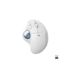 Ratón Logitech Ergo M575 Bluetooth & Wireless White