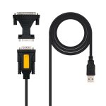 Cable Serie - USB 2.0 AM/RS232 1.8M Nanocable