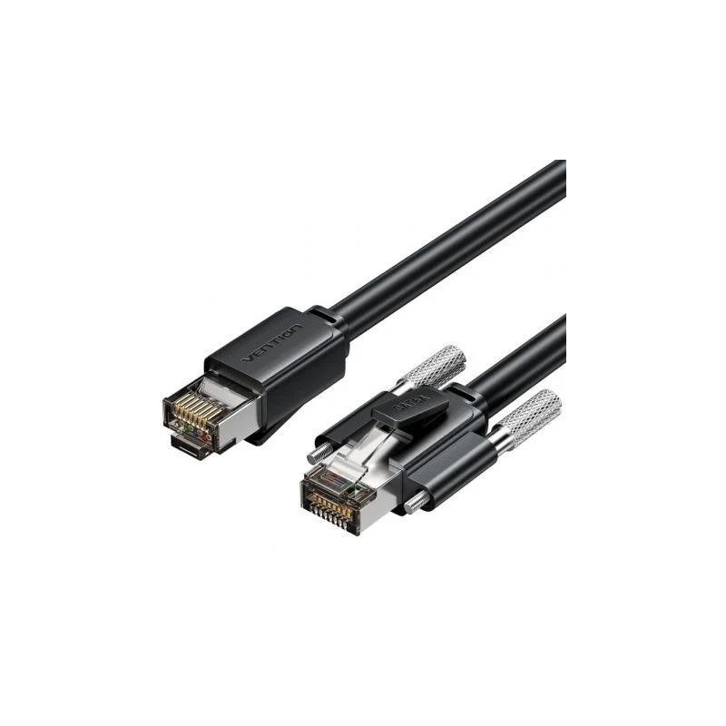 Cable de Red CAT.6A Sftp 1M Vention Black Cable de Red CAT.6A Sftp 1M Vention Black