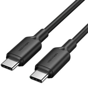 Cable USB 2.0 Vention Tipo USB-C/M-c/M 3A 1M Black
