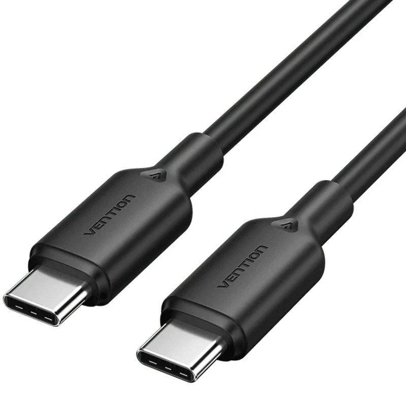 Cable USB 2.0 Vention Tipo USB-C/M-c/M 3A 1M Black