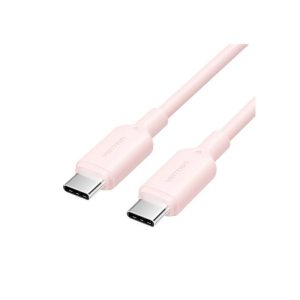 Cable USB-C 2.0 Vention Tipo USB-C/M - USB-C/M 3A 2M Rose