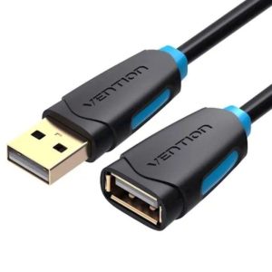 Cable Alargador Usb-a Vention Amplificado 2.0 Tipo Usb-a/M - Usb-a/H 5M