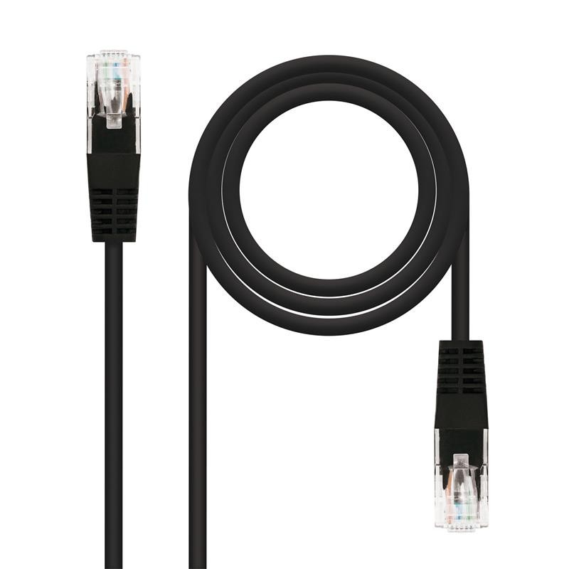 Cable de Red CAT.6 Utp 1M Nanocable Black