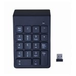 Teclado Numerico Gembird Keypad Bluetooth 18 Teclas Black