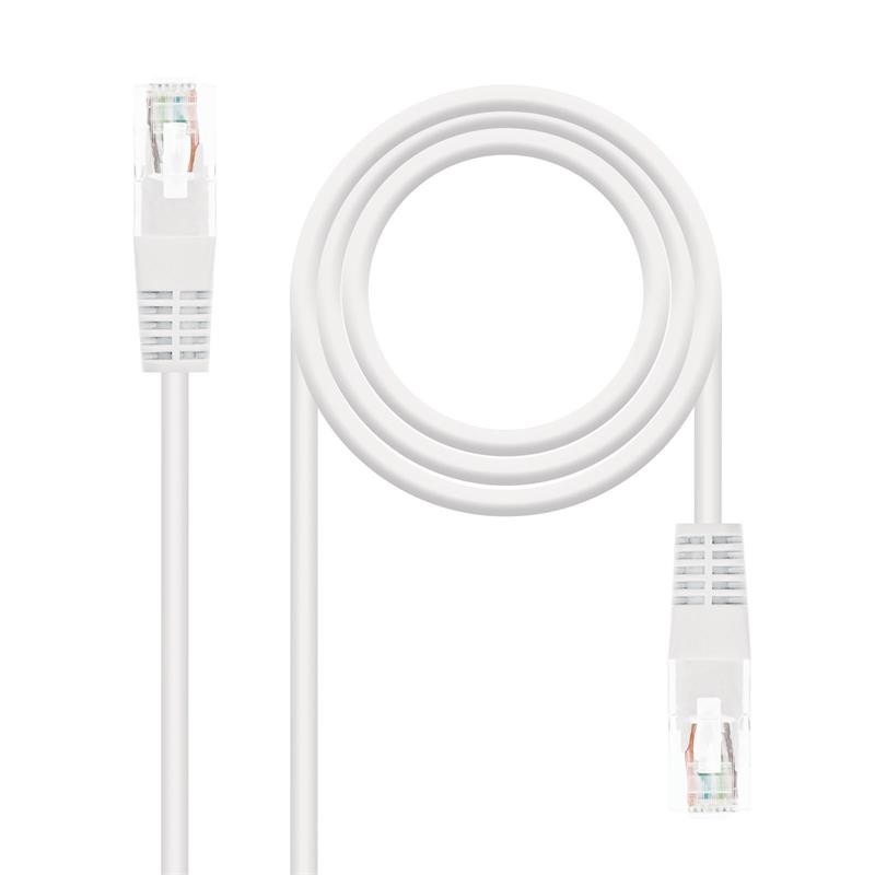 Cable de Red CAT.6 Utp 1M Nanocable White