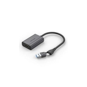 Conversor Vention USB-C/M Usb-a/M a HDMI/H 0.15M Black