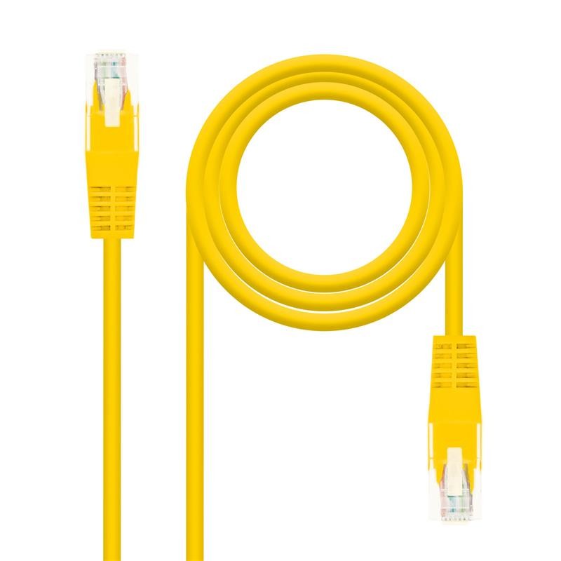 Cable de Red CAT.6 Utp Flex 2M Nanocable Yellow