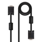 Cable SVGA Nanocable HDB15M/HDB15M 1.8M 2 Ferritas