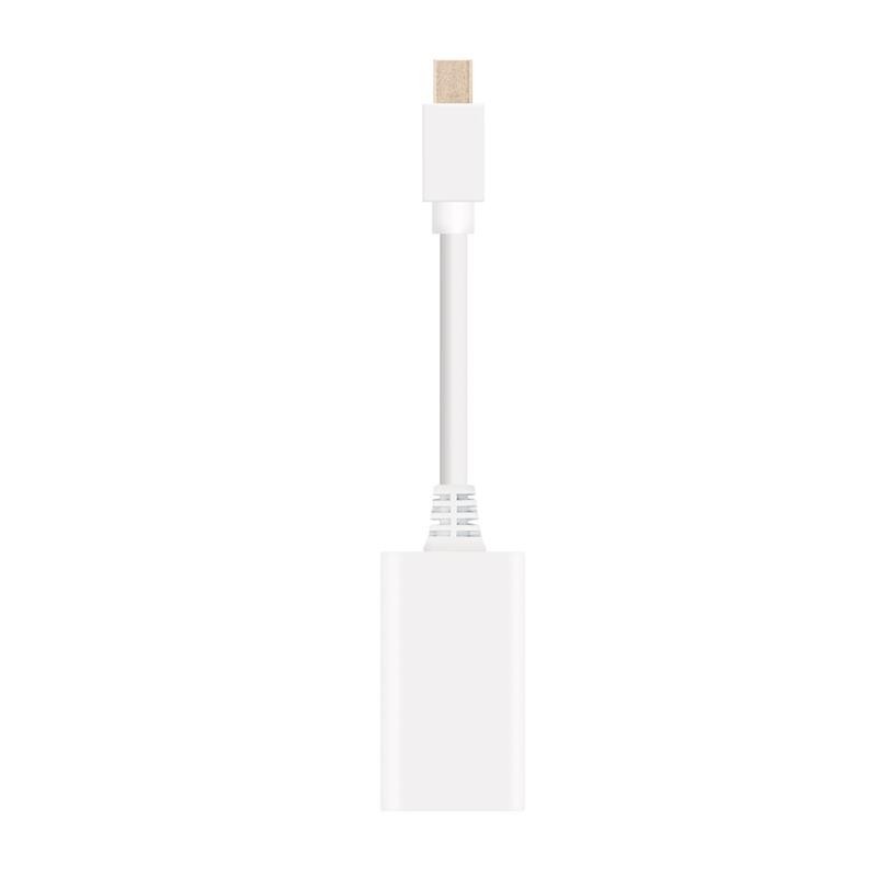 Adaptador Nanocable Mini DP a HDMI Mini DP/M-hdmi/H White 15CM Adaptador Nanocable Mini DP a HDMI Mini DP/M-hdmi/H White 15CM